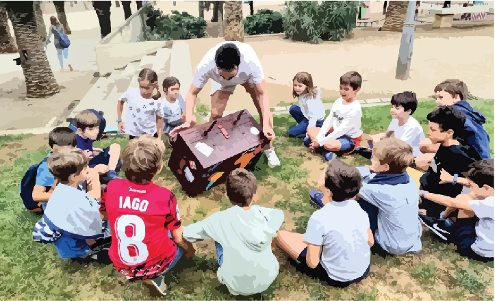 gincana barcelona niños